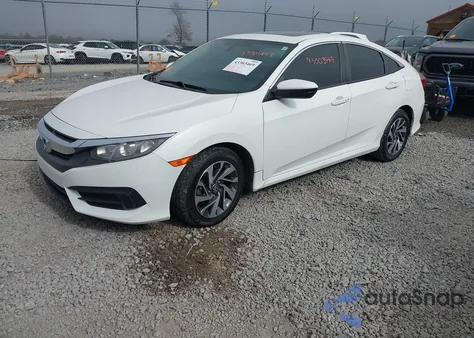 2018 Honda Civic Ex из США, поврежденный, VIN 2HGFC2F7XJH566134